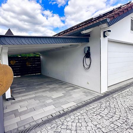 Ferienhaus Zur Waldauer Hoehe Mit 3 Sz, 120Qm & 40Qm Balkon Schleusingen Buitenkant foto