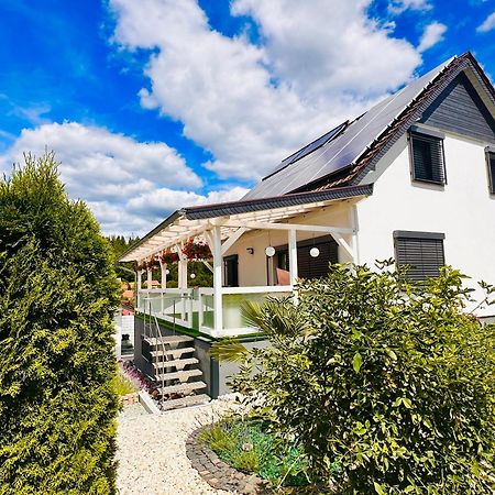 Ferienhaus Zur Waldauer Hoehe Mit 3 Sz, 120Qm & 40Qm Balkon Schleusingen Buitenkant foto