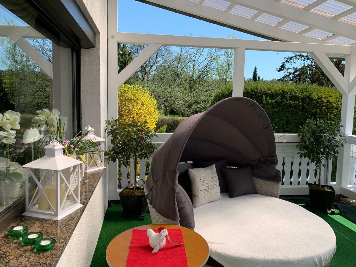 Ferienhaus Zur Waldauer Hoehe Mit 3 Sz, 120Qm & 40Qm Balkon Schleusingen Buitenkant foto